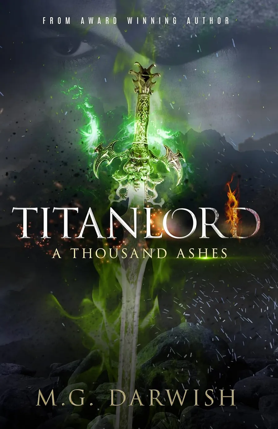 Titanlord: A Thousand Ashes cover